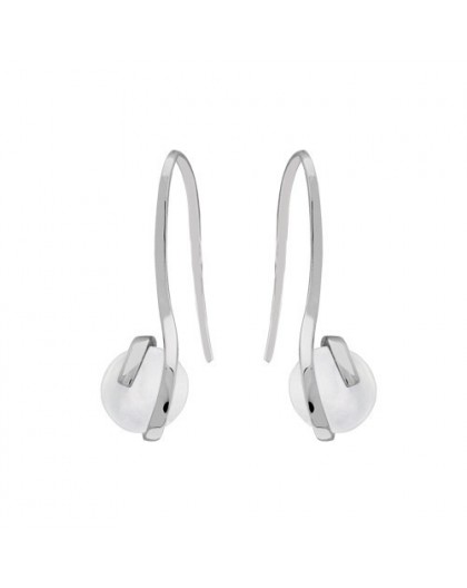 Boucles d'oreilles argent pendantes