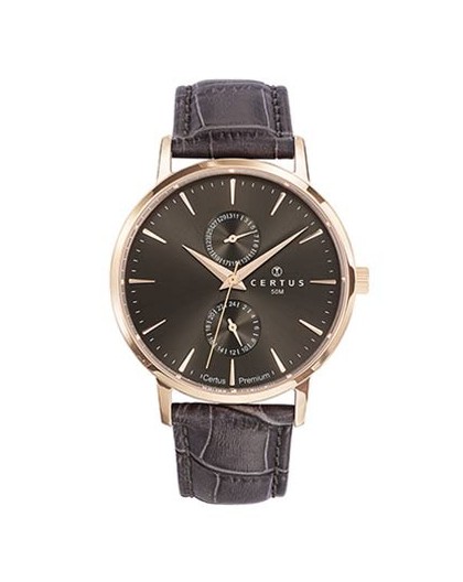 Montre Certus homme 612388 cuir