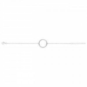 Bracelet Argent cercle simple Oz