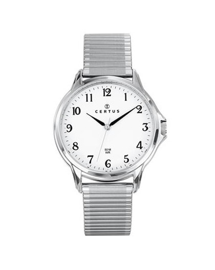 Montre Certus homme 616218 tout métal extensible