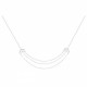 Collier Argent triple rang chaines