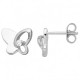 Boucles d'oreilles Argent papillons Oz