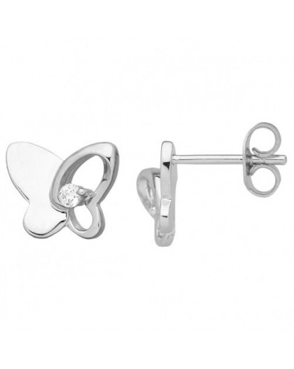 Boucles d'oreilles Argent papillons Oz