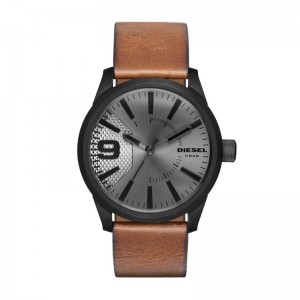 Montre Diesel homme DZ1764 Rasp cuir marron