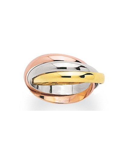 Alliance 3 ors anneaux entrelac s 3mm