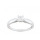 Solitaire Diamant 0.25 Ct Or gris