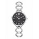 Montre GO Girl only 695211 argenté cadran noir