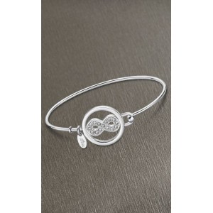 Bracelet jonc Lotus style LS2014-2/5 infini strass