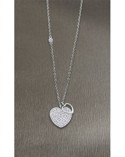 Collier Lotus Style LS1861-1/1 double coeur