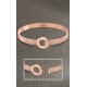 Bracelet jonc Lotus style LS2080-2/3 glitter rosé