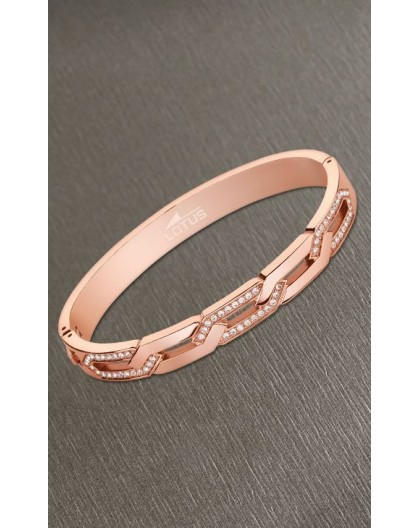 Bracelet Lotus style LS2114-2/1 rosé chevrons