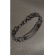 Bracelet Lotus style LS2133-2/1 noir gravable