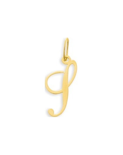 Pendentif Or initiale lettre S