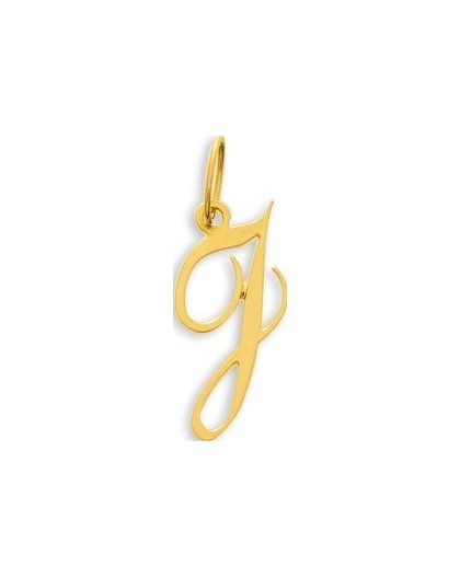 Pendentif Or initiale lettre J