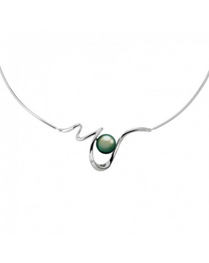 Collier IzaB Lagune perles de tahiti diamant