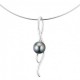 Collier IzaB ligne canopée perle de tahiti diamant