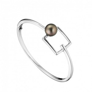 Bracelet jonc IzaB Archipel perle de Tahiti