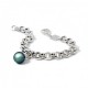 Bracelet IzaB ligne Epure perle de Tahiti