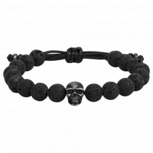 Bracelet Acier Legend pvd et lave