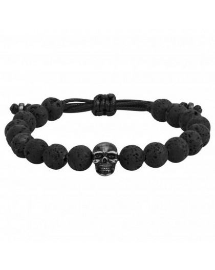 Bracelet Acier Legend pvd et lave