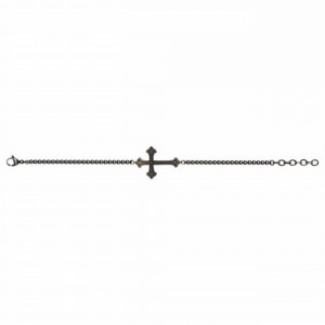 Bracelet Acier Legend pvd bronze laque noire