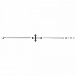 Bracelet Acier Legend laque noire
