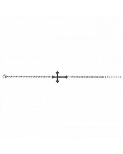 Bracelet Acier Legend laque noire