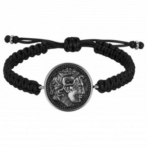 Bracelet Acier Legend laque noire