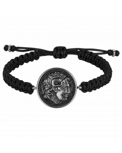 Bracelet Acier Legend laque noire