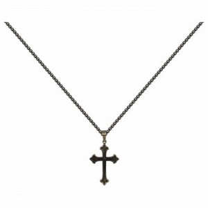 Colliers Acier Legend pvd noir et bronze
