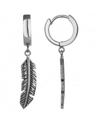 Boucles d'oreille Acier