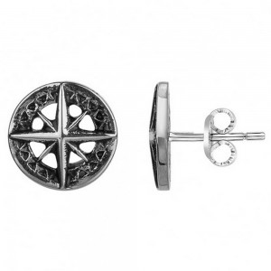 Boucles d'oreille Acier vintage