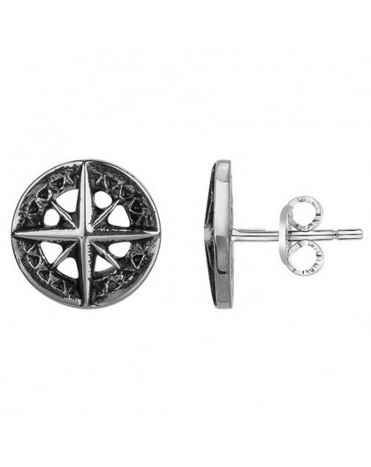 Boucles d'oreille Acier vintage