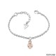 Bracelet Guess UBB82014 coeur rosé