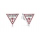 Boucles oreilles Guess UBE29051 triangle logo