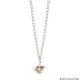 Collier Guess UBN29014 noeud rosé
