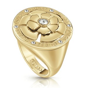 Bague Guess UBR79065 fleur doré taille 56