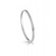Bracelet jonc Guess UBB28133-S strass argenté
