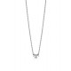 Collier Guess UBN78038 cylindre argenté