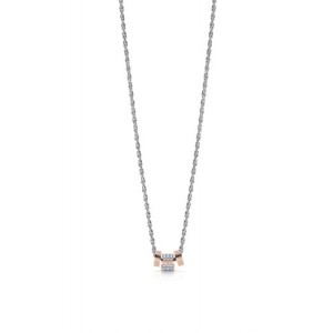 Collier Guess UBN78040 cylindre rosé