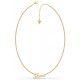 Collier Guess UBN79077 logo doré