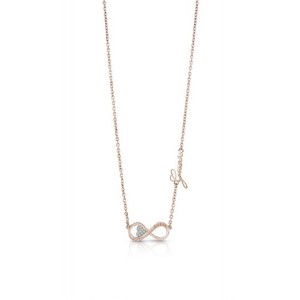 Collier Guess UBN85013 infini rosé