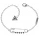 Bracelet Guess UBB20108-S épingle strass argenté