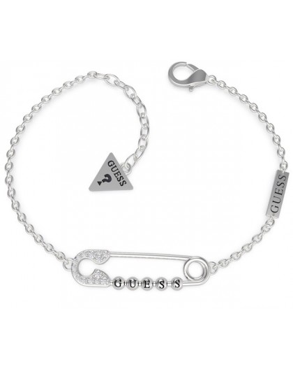 Bracelet Guess UBB20108-S épingle strass argenté