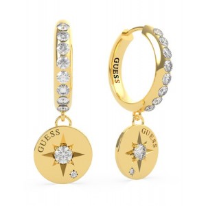 Boucles oreilles Guess UBE20021 etoiles dorées