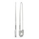 Boucles oreilles Guess UBE20099 épingle allongée