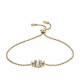 Bracelet Fossil JF02956710 femme doré