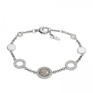Bracelet Fossil JF02311040 femme nacre