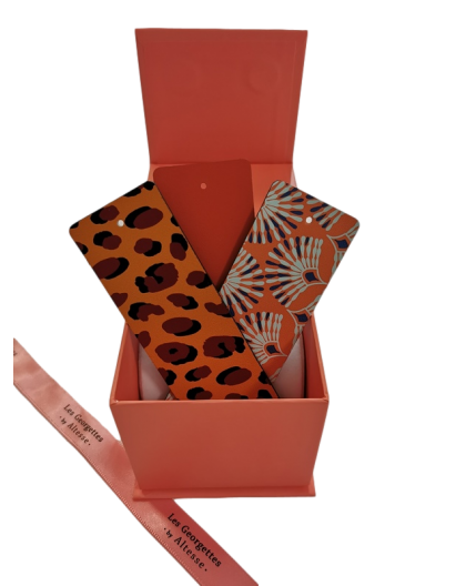 Box Orange edition Cuirs Les Georgettes 40mm