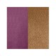 Cuir Georgettes 25mm Medium Violet/Brun